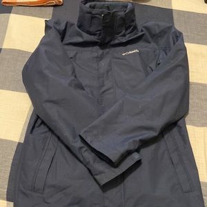 Mens Columbia coat. Interchange. Perfect for spring!!! Can be winter/spring ☘️